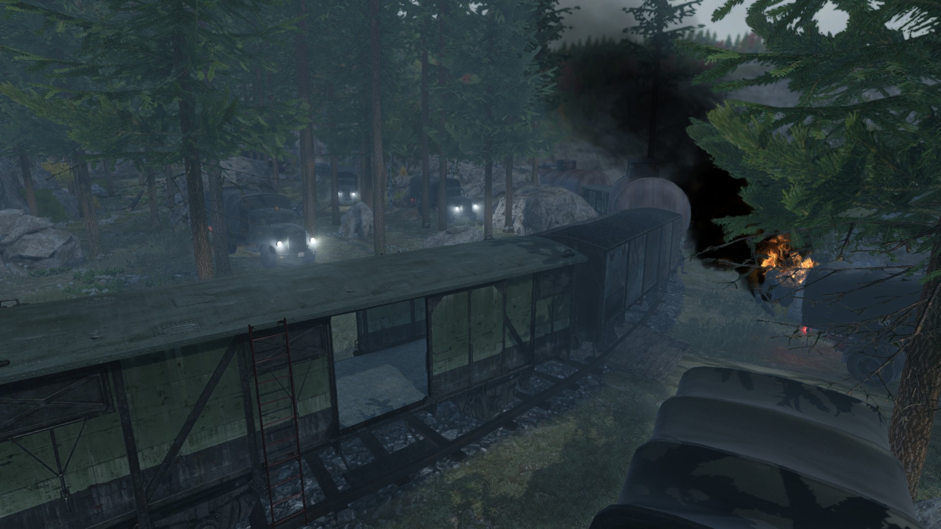 RAID Forest Convoy Screenshot